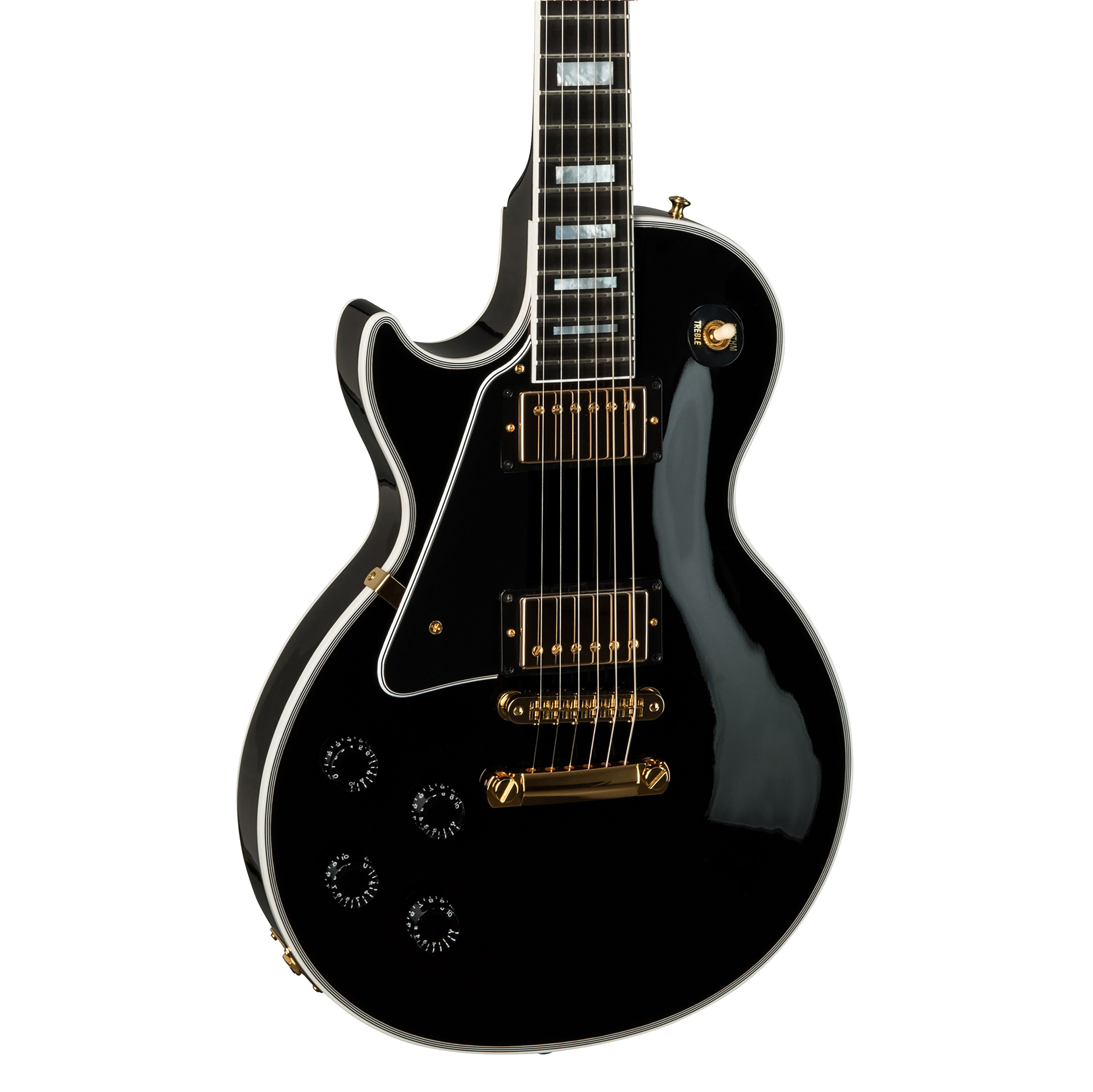 Gibson Les Paul Custom with Ebony Fingerboard Gloss (Left-handed) Electric Guitar, Ebony