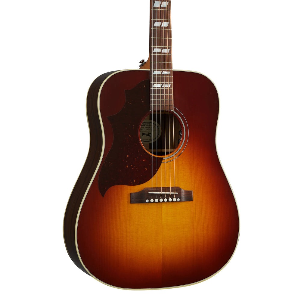 Gibson Hummingbird Studio Rosewood Left-handed Acoustic-electric Guitar - Vintage Sunburst