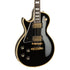 Gibson 1968 Les Paul Custom Reissue Gloss (Left-handed) Electric Guitar, Ebony |  GIBSON |  ELECTRIC GUITAR |  Zoso Music