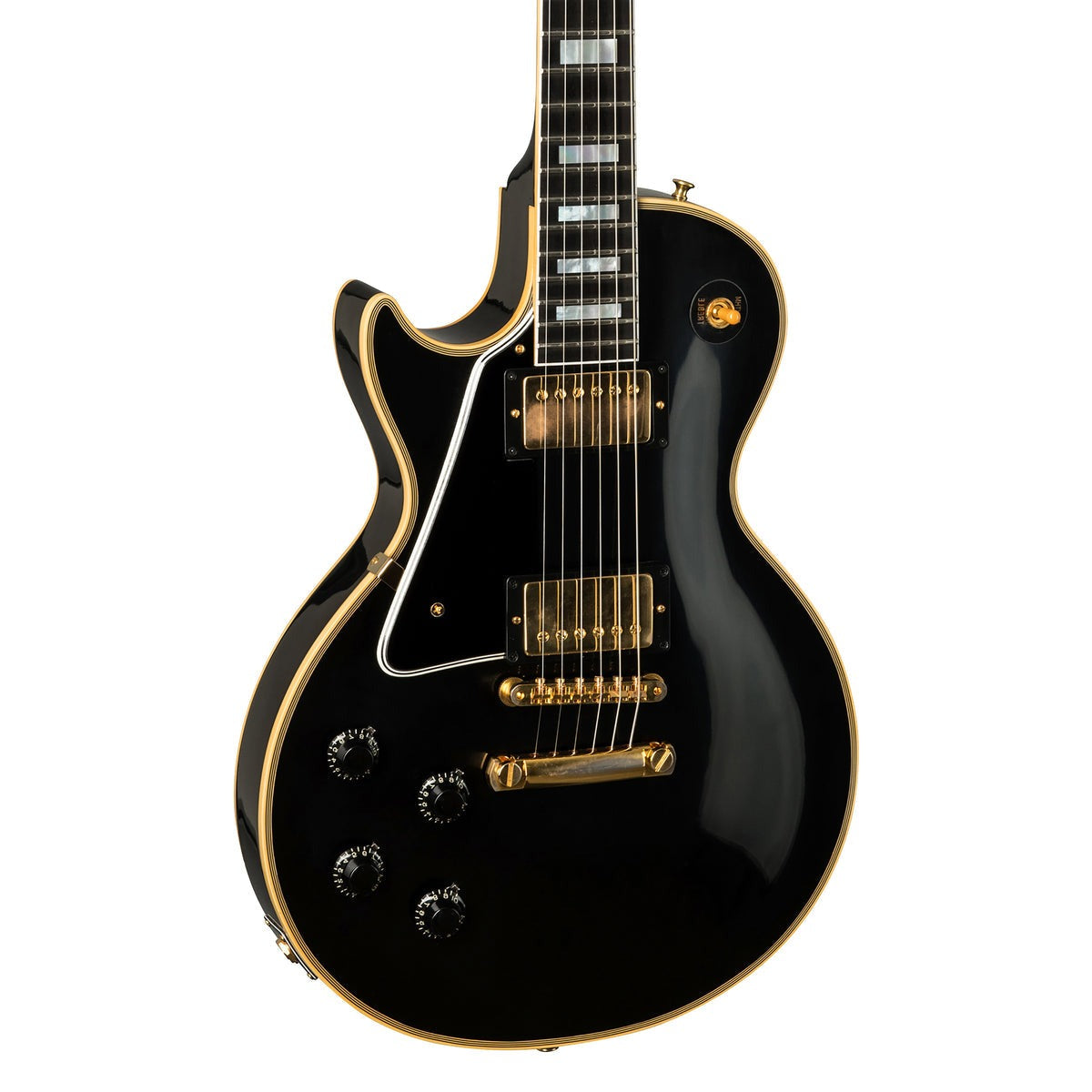 Gibson 1957 Les Paul Custom Reissue 2-Pickup VOS Electric Guitar, Ebony