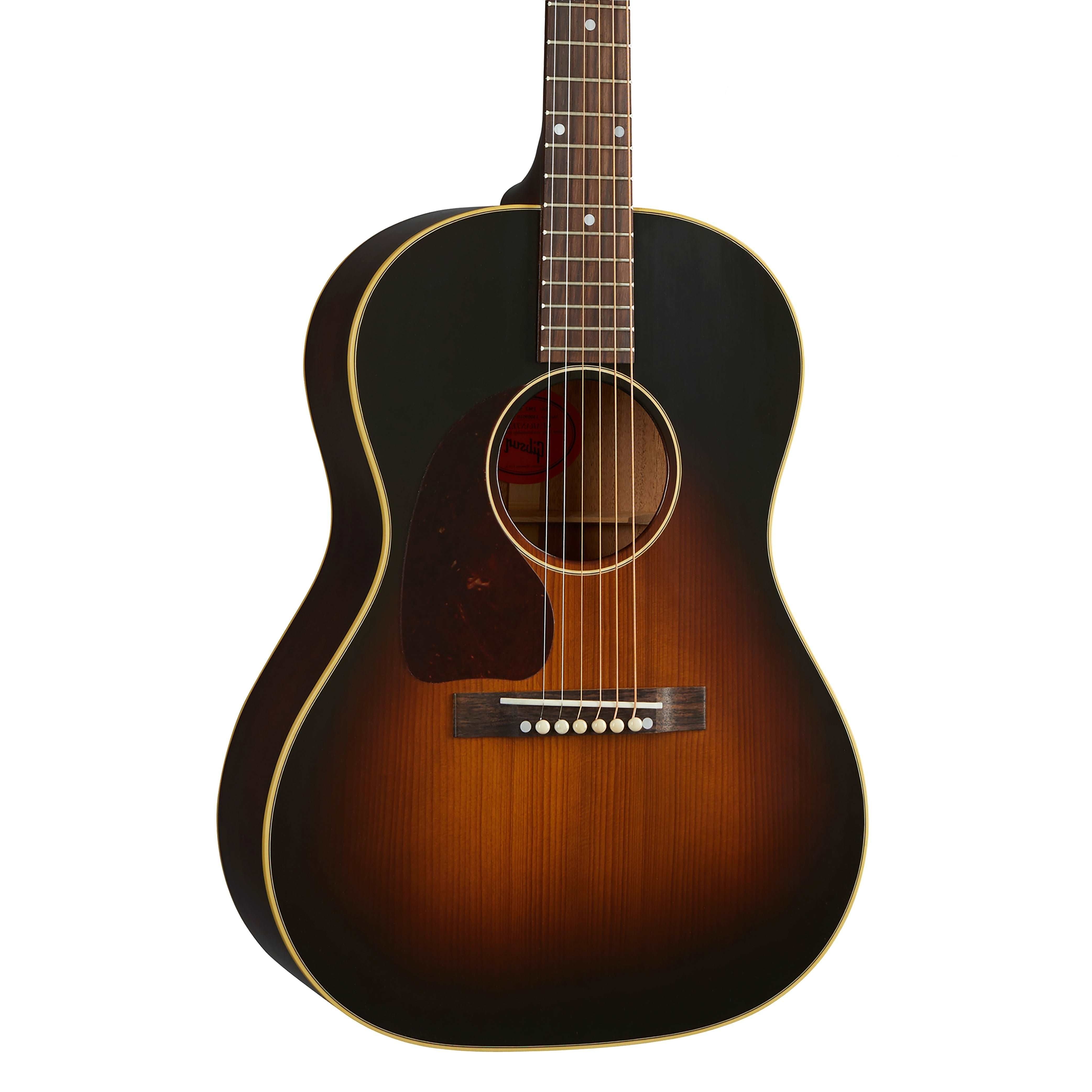 Gibson 1942 Banner LG-2 (Left-handed)  Acoustic Guitar, Vintage Sunburst (CSSBLGB42VSL)