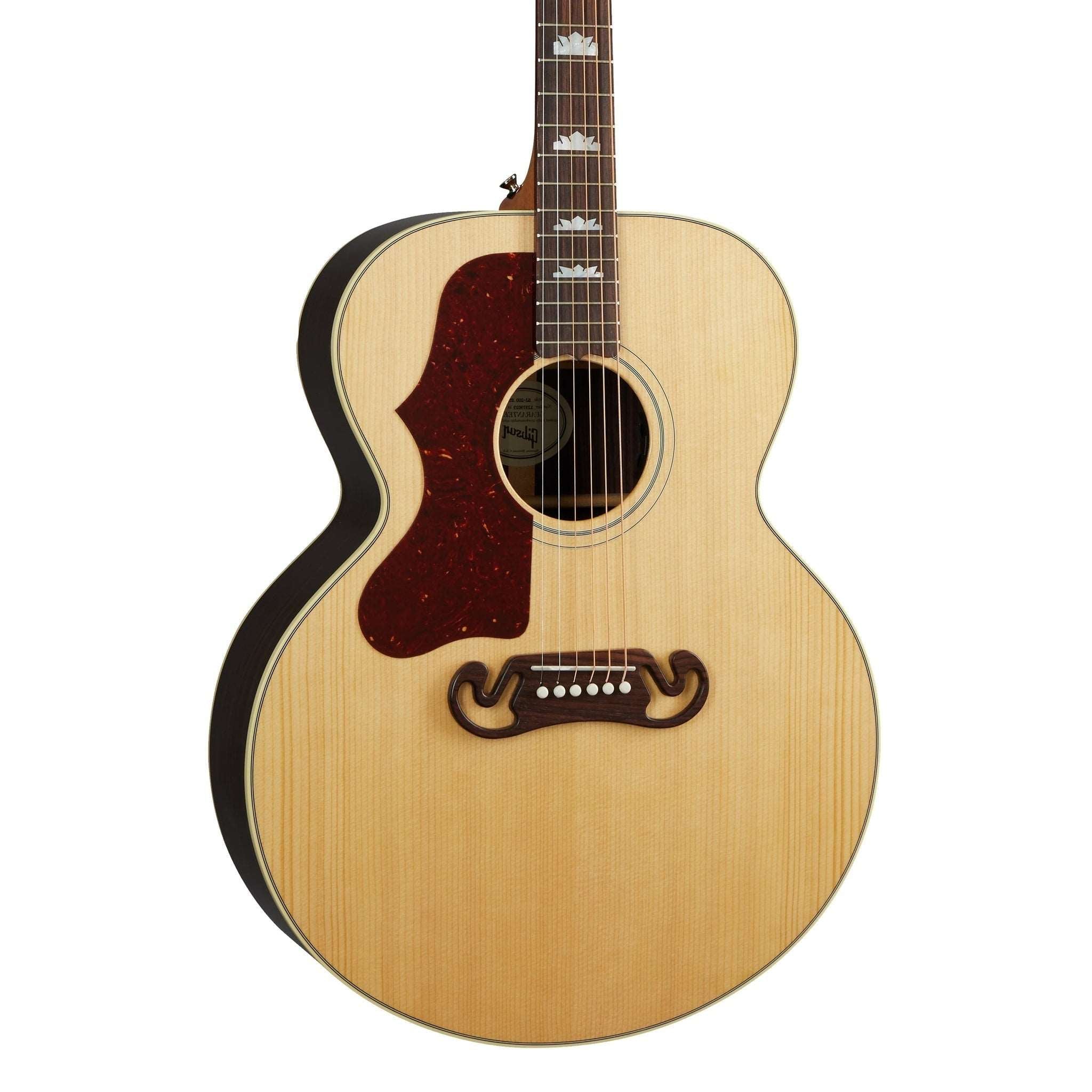 Gibson SJ-200 Monarch Rosewood (Left-handed) Acoustic Guitar,  Antique Natural