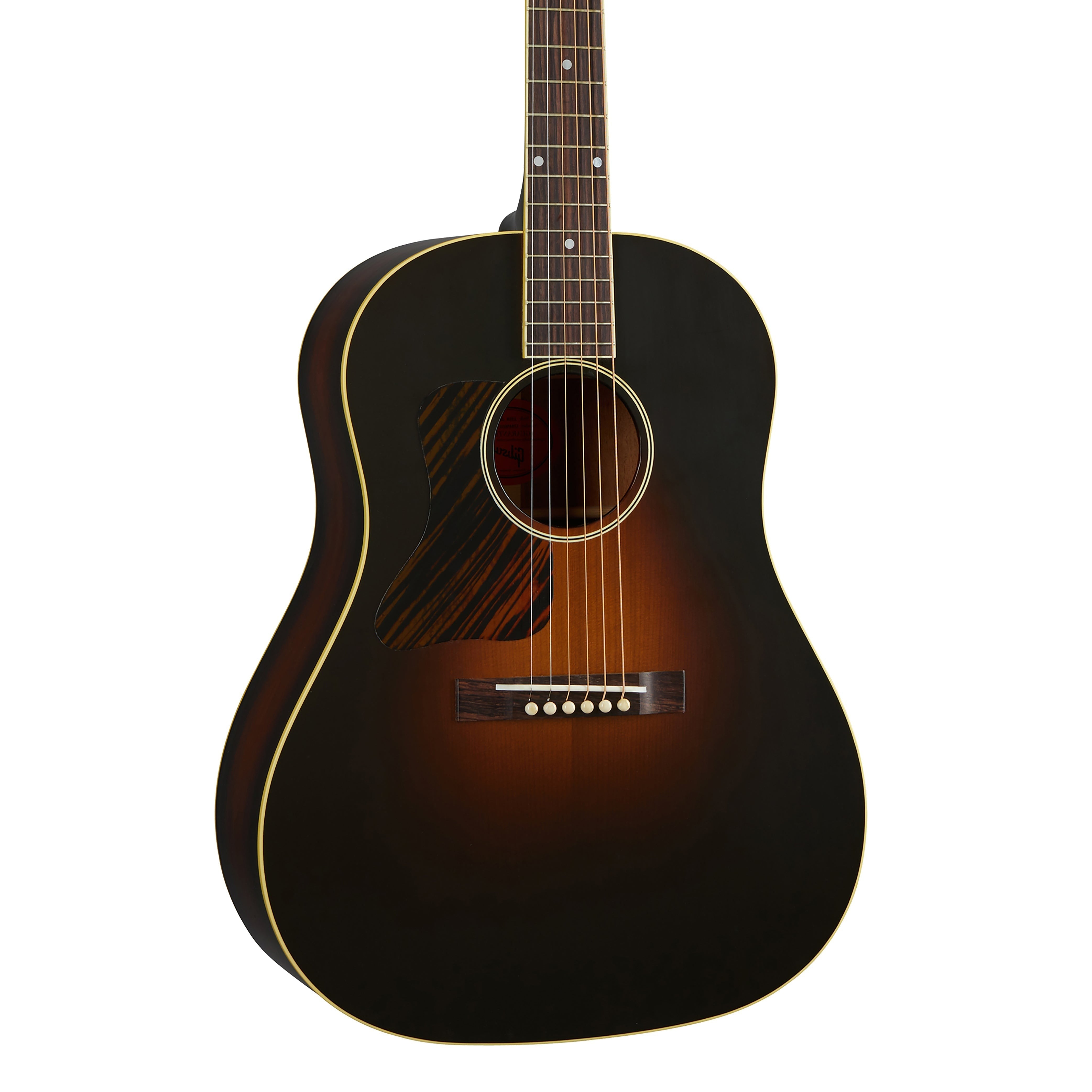 Gibson 1934 Jumbo (Left-handed) Acoustic Guitar,  Vintage Sunburst (CSRSJU34VSL)