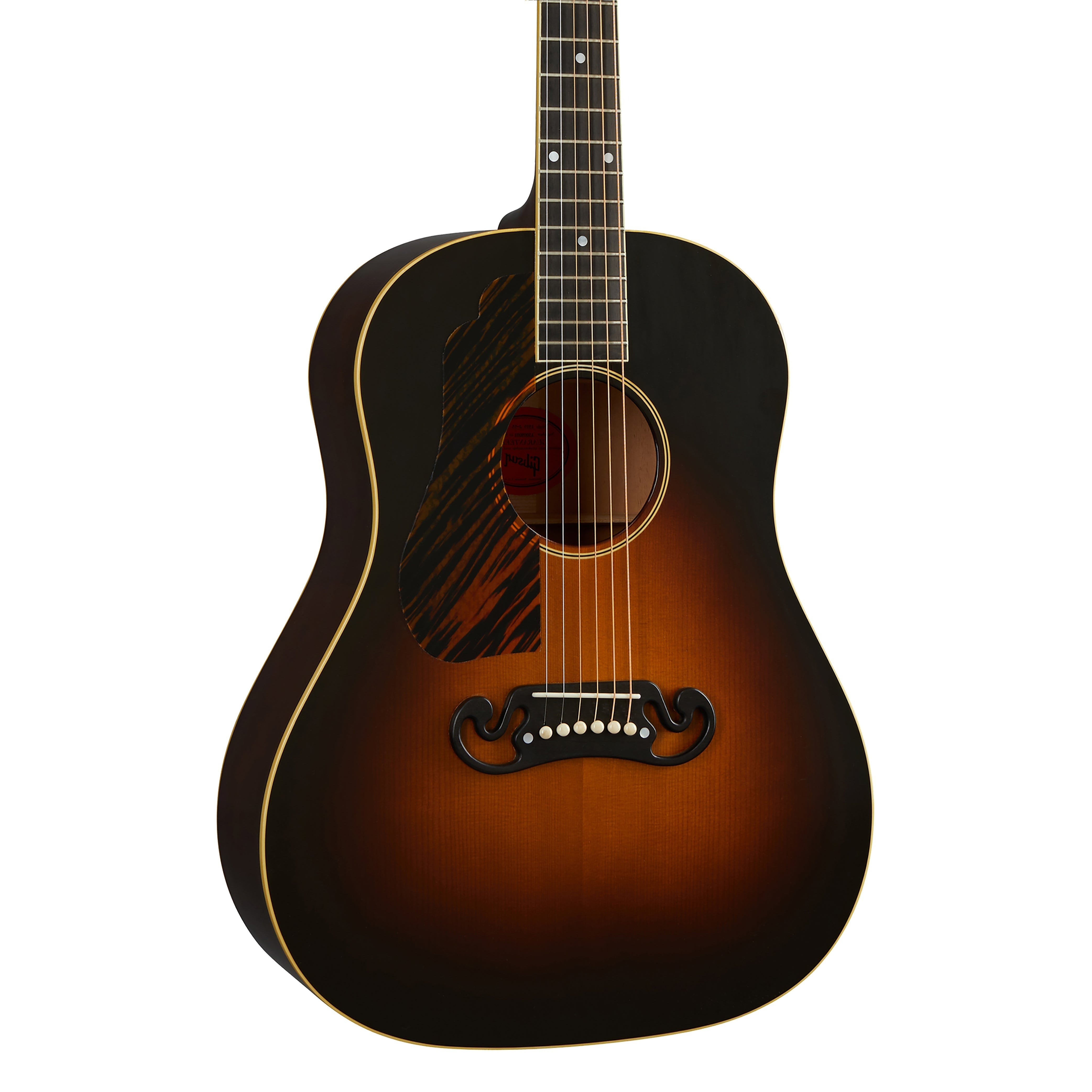 Gibson 1939 J-55 (Left-handed) Acoustic Guitar, Faded Vintage Sunburst (CSRS5539VSL)