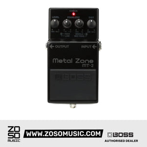 BOSS MT2-3A METAL ZONE LIMITED EDITION 30TH ANNIVERSARY COMPACT PEDAL | BOSS , Zoso Music