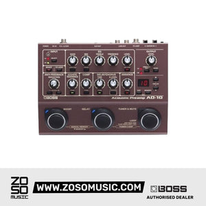 BOSS AD-10 ACOUSTIC PREAMP | BOSS , Zoso Music