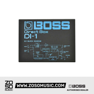 BOSS DI-1 DIRECT BOX | BOSS , Zoso Music