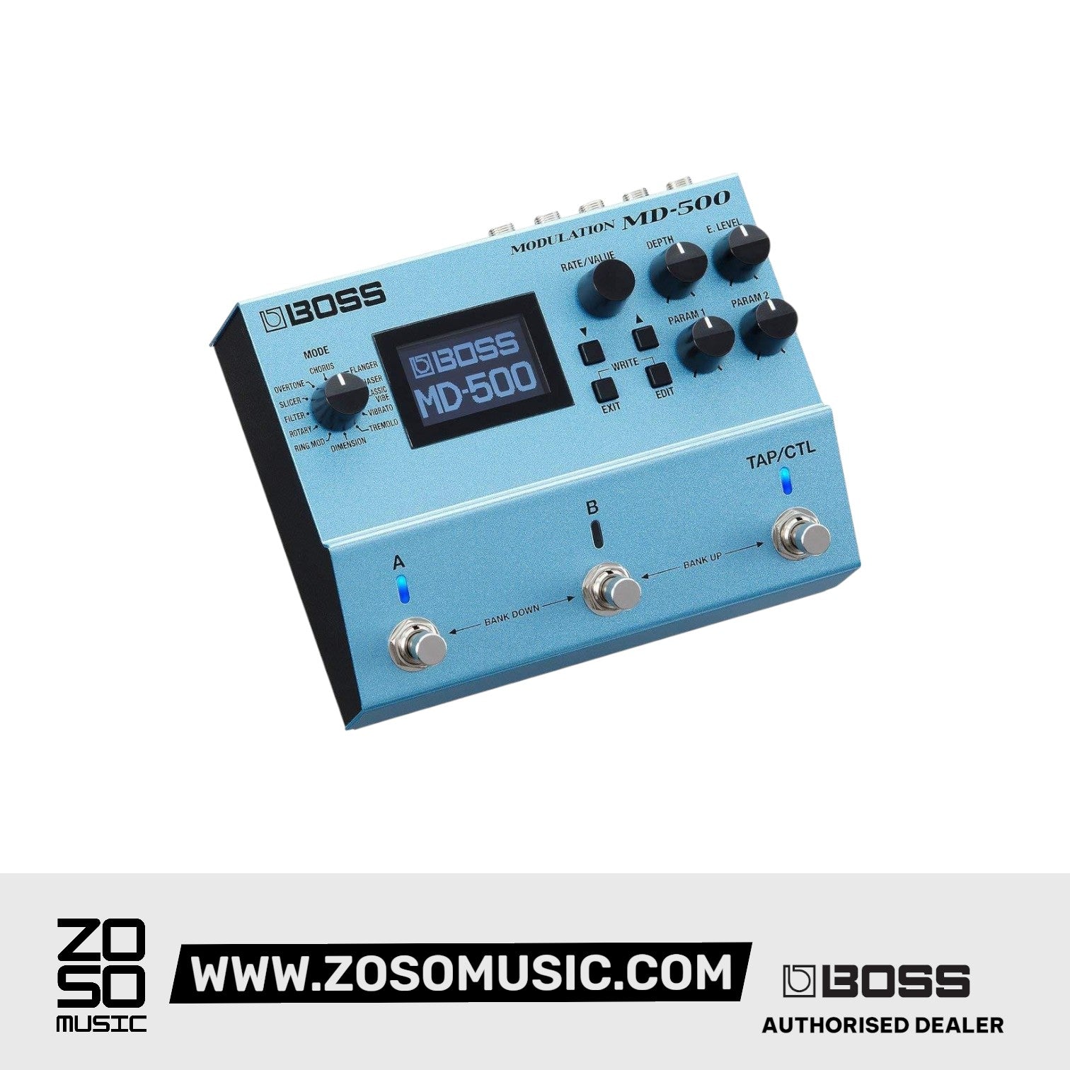 BOSS MD-500 MONSTER MOD MACHINE MODULATION GUITAR PEDAL | BOSS , Zoso Music