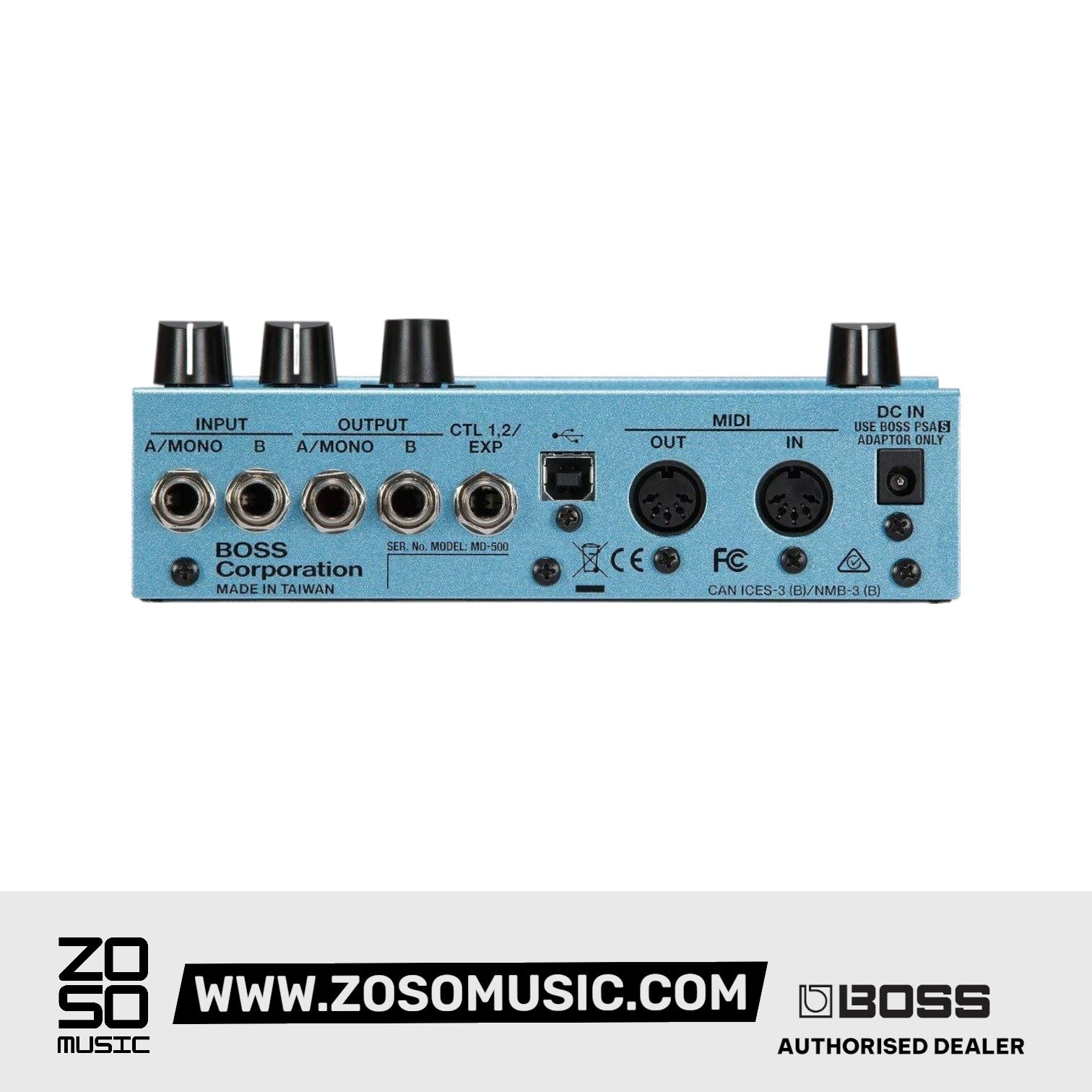 BOSS MD-500 MONSTER MOD MACHINE MODULATION GUITAR PEDAL | BOSS , Zoso Music