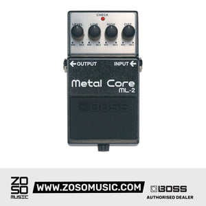 BOSS ML-2 METAL CORE PEDAL (ML2) | BOSS , Zoso Music