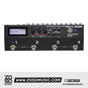 BOSS MS-3 MULTI EFFECTS SWITCHER GUITAR PEDAL | BOSS , Zoso Music