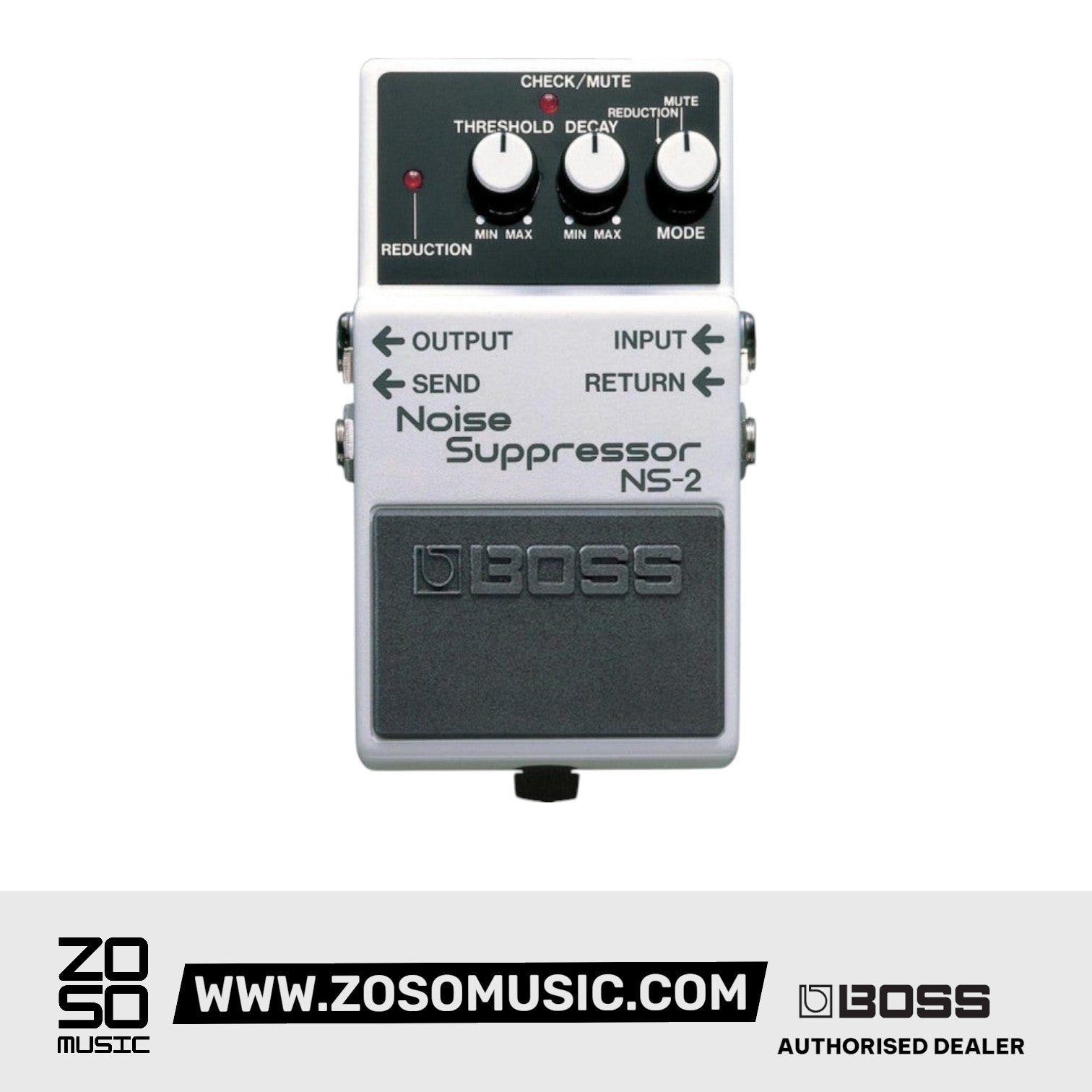 BOSS NS-2 NOISE SURPRESSOR PEDAL (NS2) | BOSS , Zoso Music