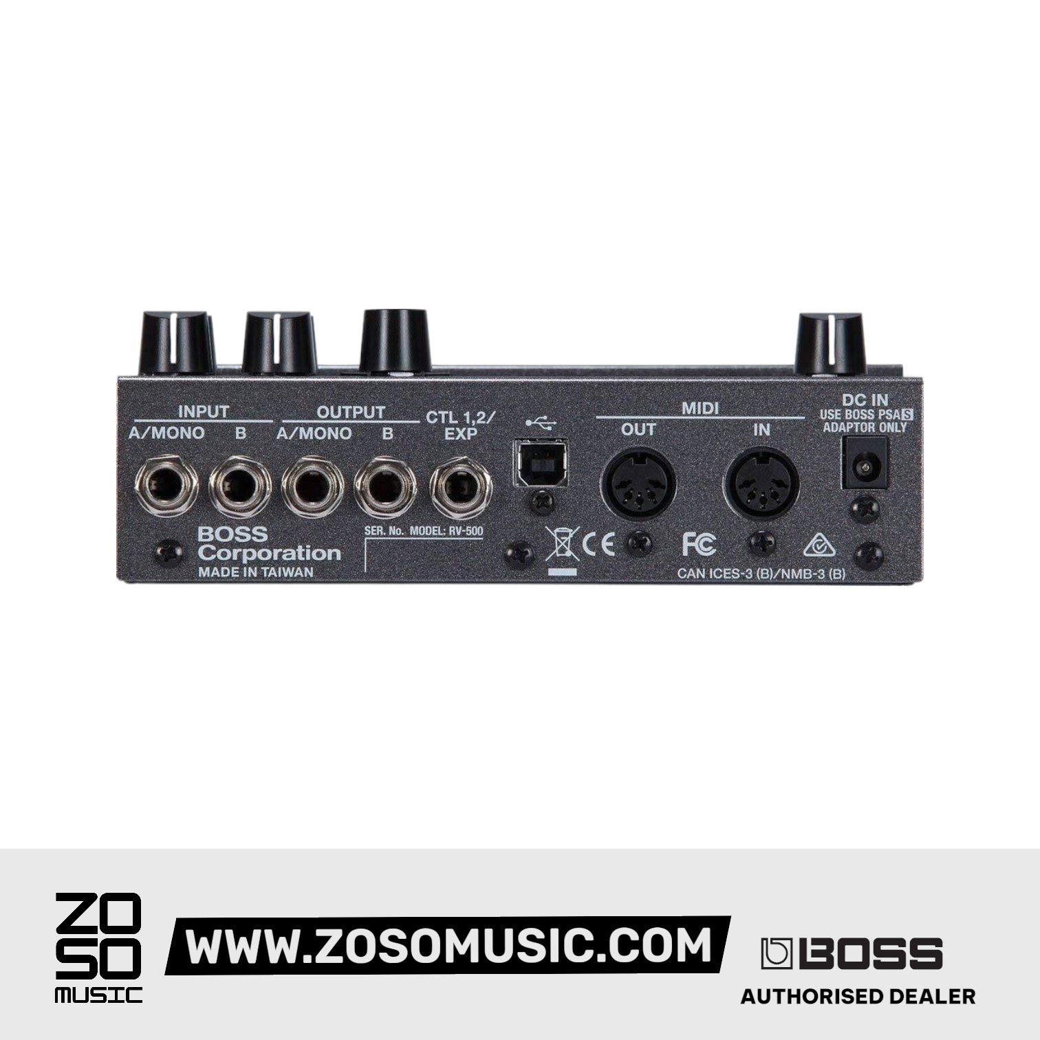 BOSS RV-500 REVERB GUITAR EFFECT PEDAL | BOSS , Zoso Music