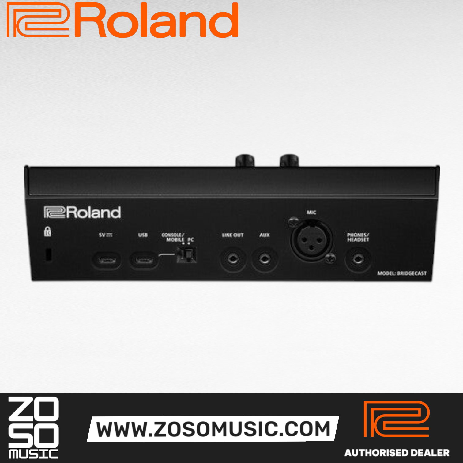 Roland Bridge Cast Dual-bus Gaming Audio Mixer |  ROLAND |  MIXER-DIGITAL |  Zoso Music