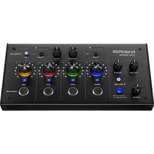 Roland Bridge Cast Dual-bus Gaming Audio Mixer |  ROLAND |  MIXER-DIGITAL |  Zoso Music