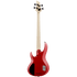 ESP Original BTL ROSELIA LISA - See Thru Red [MIJ - Made in Japan] |  ESP |  BASS GUITAR |  Zoso Music