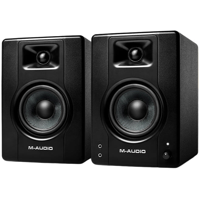 M-Audio BX4 Graphite 4.5-inch Active Studio Monitors - Pair | Zoso Music Sdn Bhd