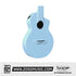SQOE SQ-U 23 inch Concert Carbon Fiber Body Ukulele