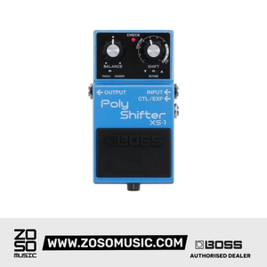 Boss XS-1 Poly Shifter Pitch-shift Pedal |  BOSS |  SUSTAIN PEDALS |  Zoso Music
