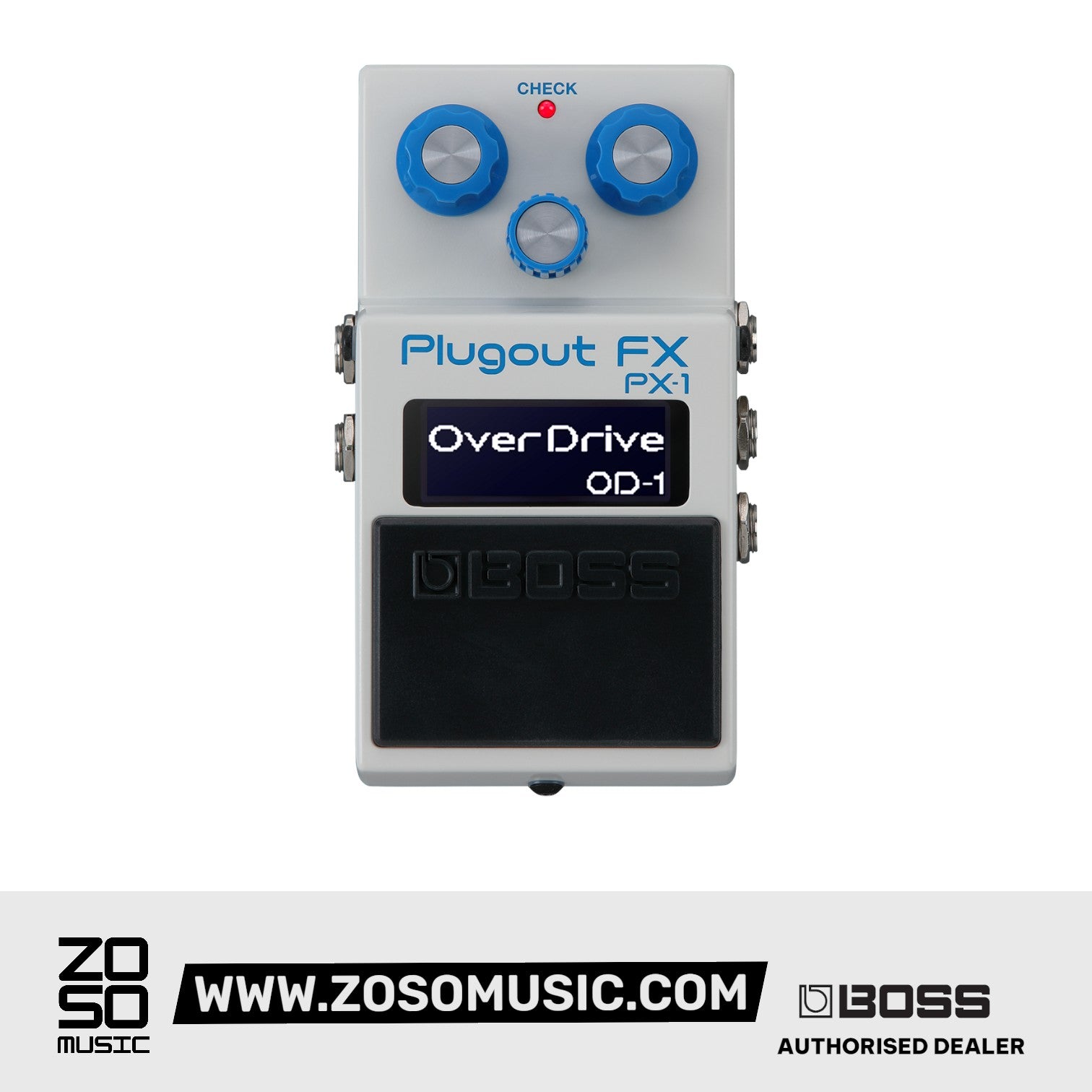 Boss PX-1 Plugout FX Pedal | Zoso Music Sdn Bhd