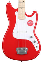Squier Bronco 4-String Bass, Maple FB, Torino Red |  SQUIER BY FENDER |  BASS GUITAR |  Zoso Music