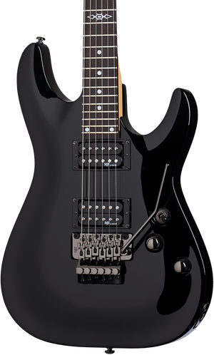 Schecter SGR C-1 FR Electric Guitar - Gloss Black | Zoso Music Sdn Bhd