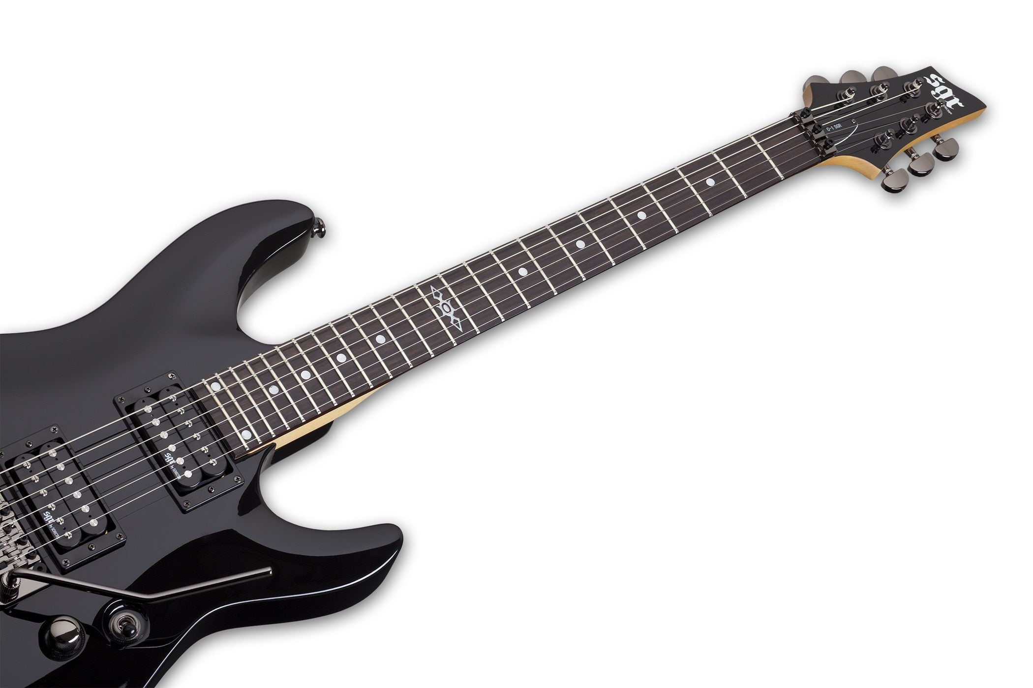 Schecter SGR C-1 FR Electric Guitar - Gloss Black