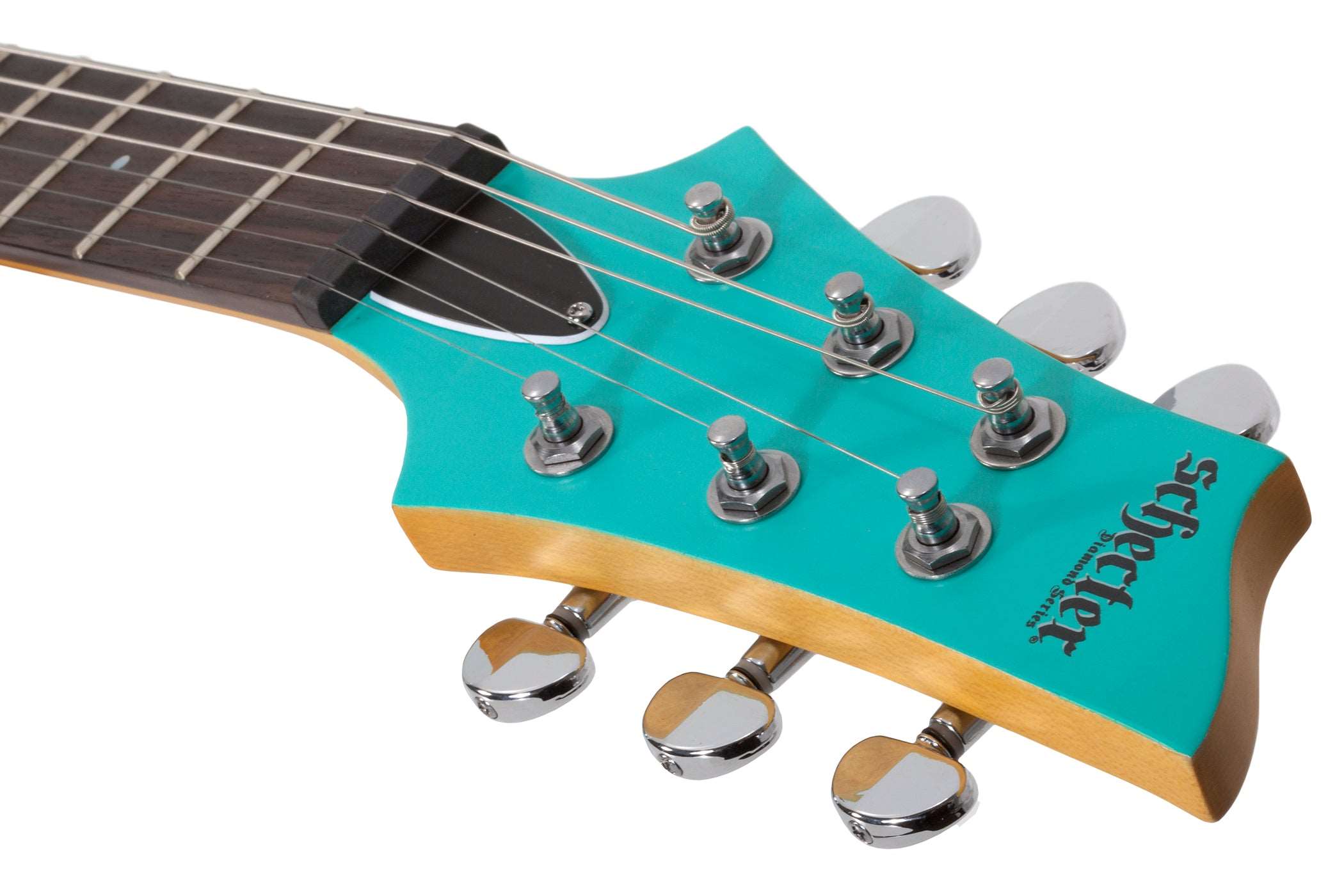 SCHECTER C-6 DELUXE ELECTRIC GUITAR- SATIN AQUA (428) MADE IN INDONESIA, SCHECTER, ELECTRIC GUITAR, schecter-electric-guitar-c-6-deluxe-sa, ZOSO MUSIC SDN BHD