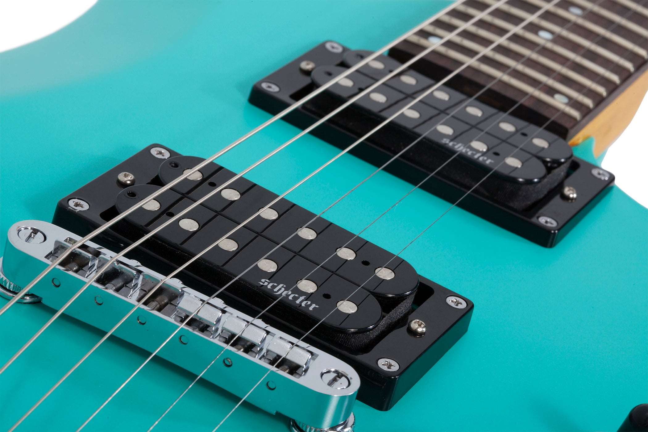 SCHECTER C-6 DELUXE ELECTRIC GUITAR- SATIN AQUA (428) MADE IN INDONESIA, SCHECTER, ELECTRIC GUITAR, schecter-electric-guitar-c-6-deluxe-sa, ZOSO MUSIC SDN BHD