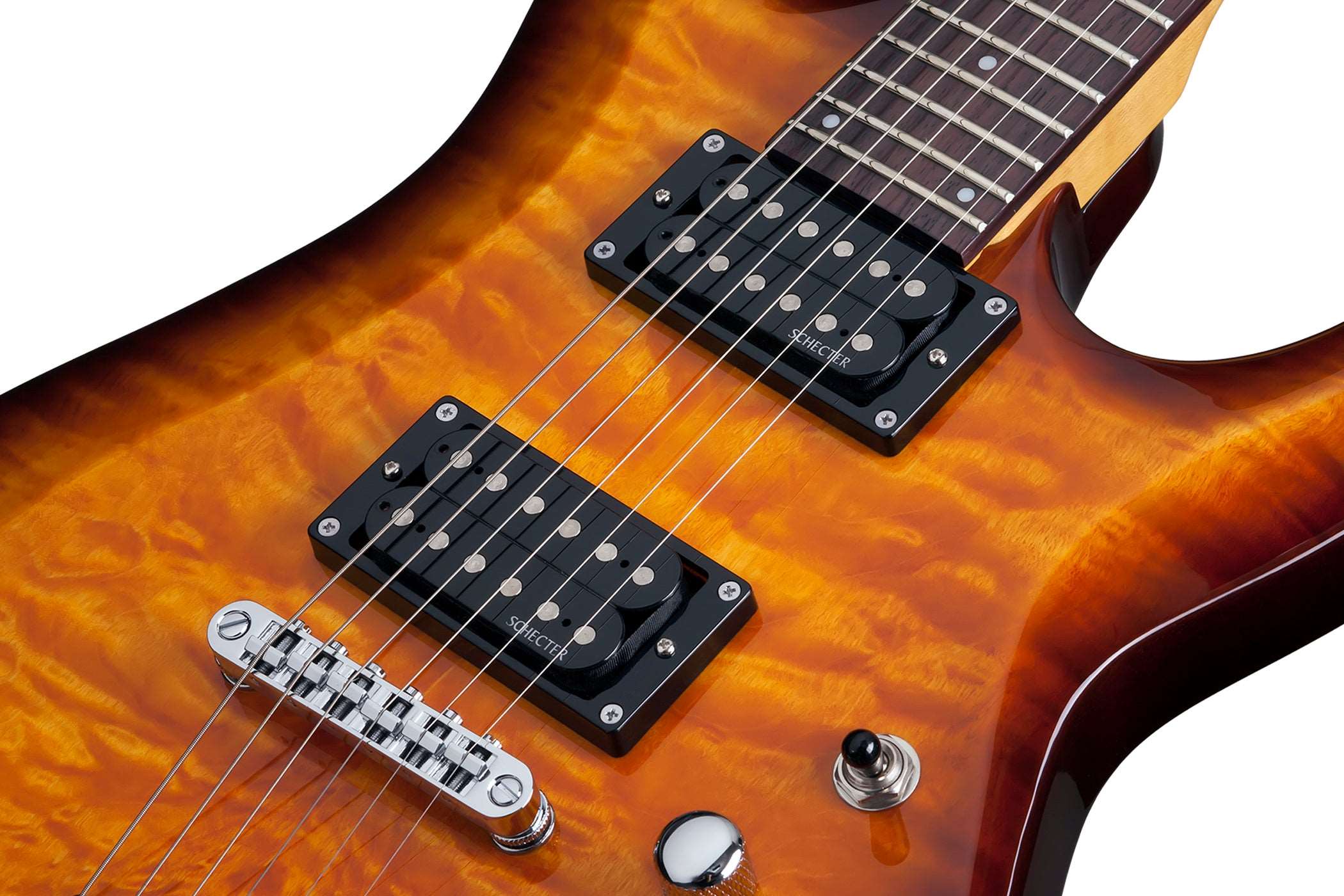 SCHECTER C-6 PLUS ELECTRIC GUITAR - VINTAGE SUNBURST (444) MADE IN INDONESIA, SCHECTER, ELECTRIC GUITAR, schecter-electric-guitar-c-6-plus-vs, ZOSO MUSIC SDN BHD