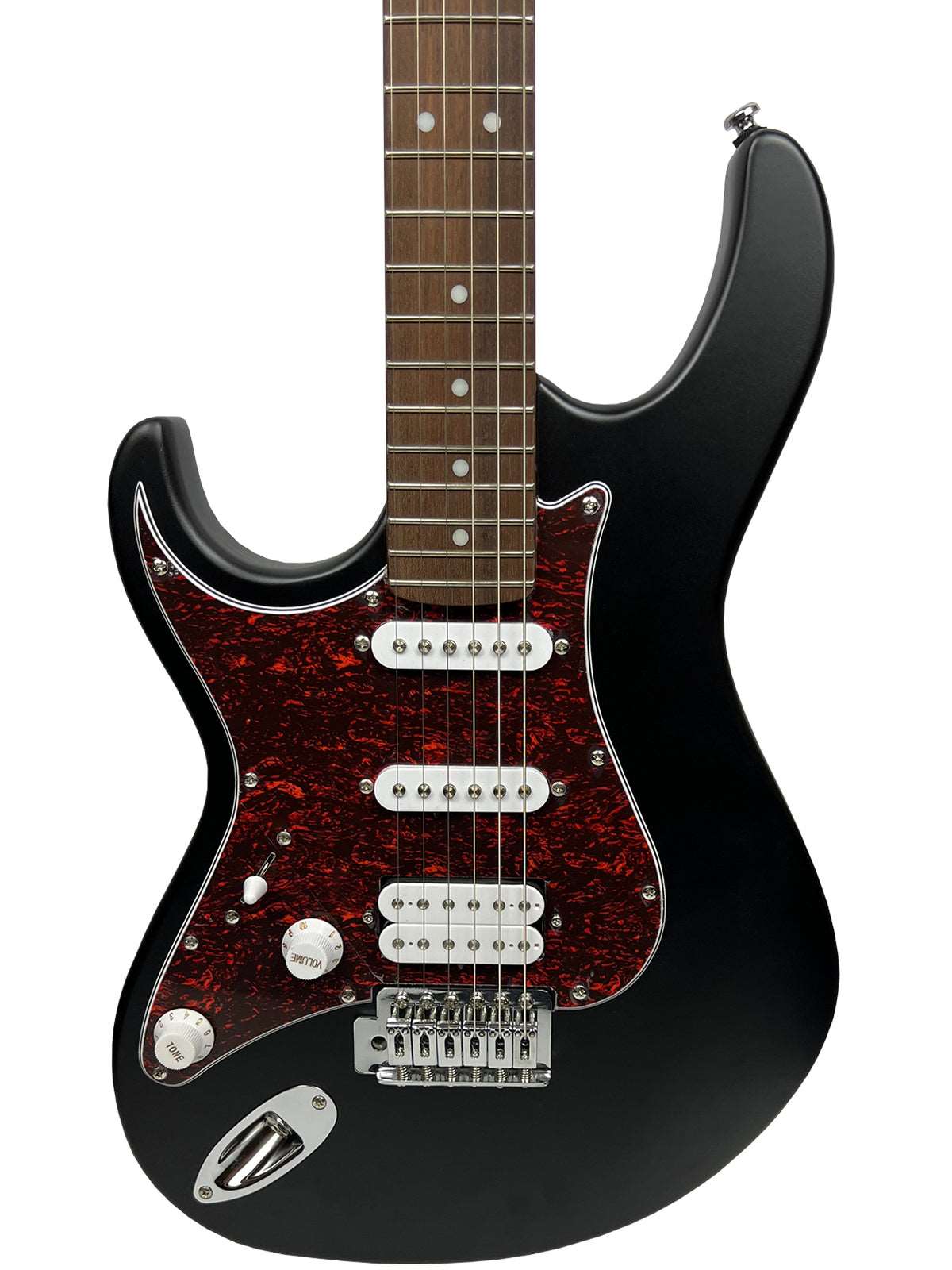 Cort G110 Left-Handed Electric Guitar with Bag - Open Pore Black | Zoso Music Sdn Bhd