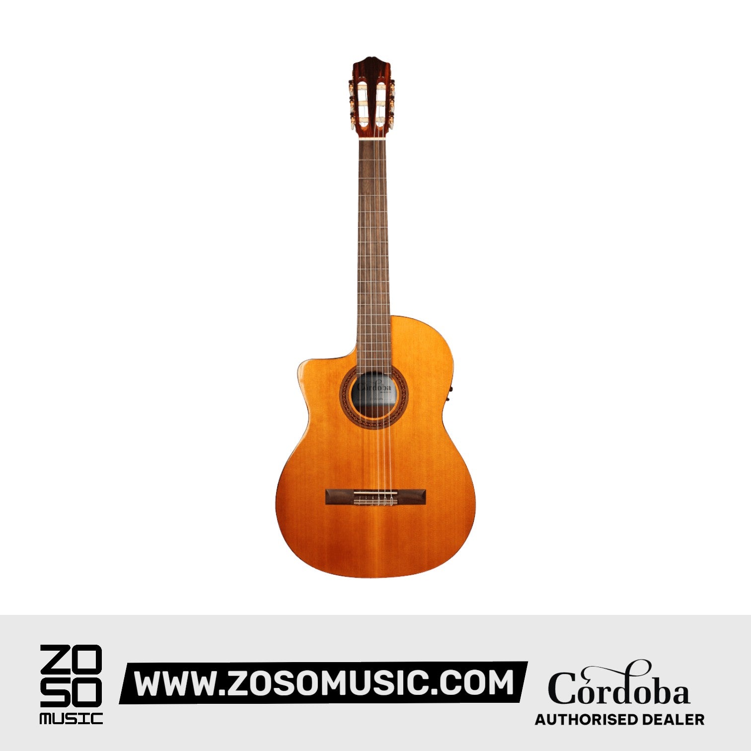 Cordoba C5 CD Lefty Guitar Pack Classical Guitar - Solid Canadian Cedar Top, Mahogany Wood Back & Sides, Classical Guitar For Beginners to Intermediate Players |  CORDOBA |  CLASSICAL GUITAR |  Zoso Music