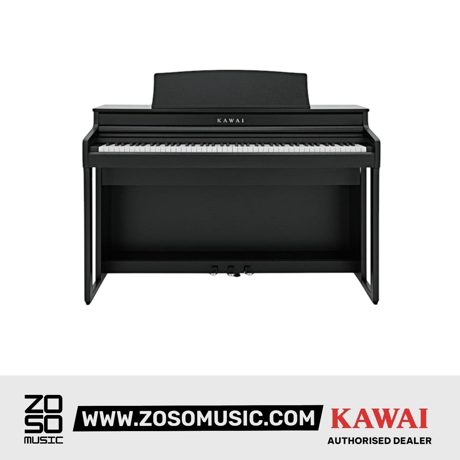 Kawai CA401 88-key Digital Piano - Premium Satin Black |  KAWAI |  PIANO-DIGITAL |  Zoso Music