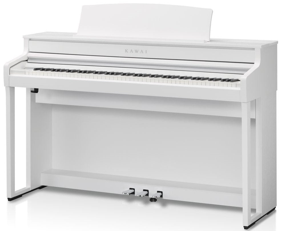 Kawai CA501 88-key Wooden-key Digital Piano - Premium Satin White (Grade 5-Diploma)