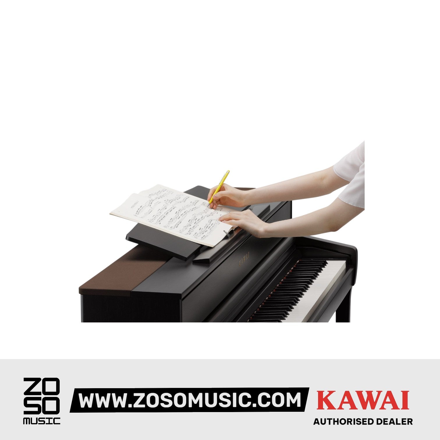 Kawai CA701 88-key Digital Piano - White |  KAWAI |  PIANO-DIGITAL |  Zoso Music