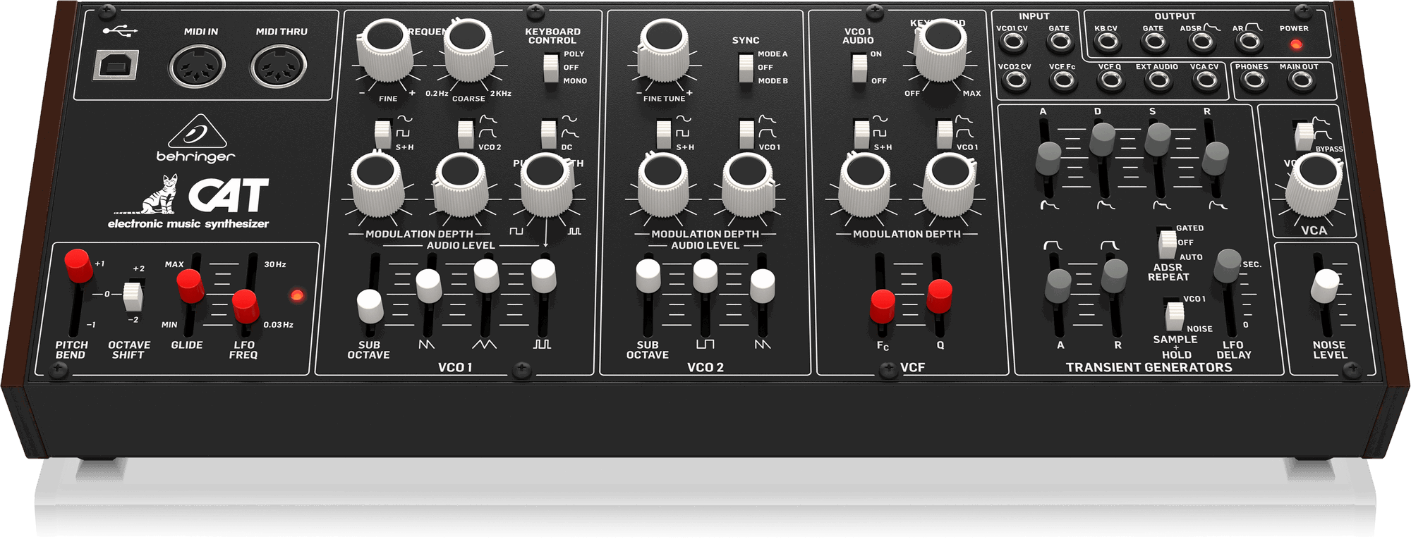 Behringer CAT Desktop Duophonic Analog Synthesizer Module | BEHRINGER , Zoso Music