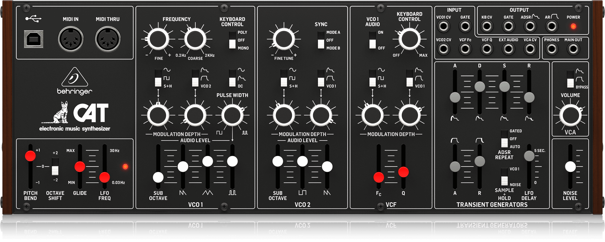 Behringer CAT Desktop Duophonic Analog Synthesizer Module | BEHRINGER , Zoso Music
