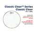 Aquarian CC Classic Clear 1ply 10mil Drum Head |  AQUARIAN |  DRUM HEAD |  Zoso Music