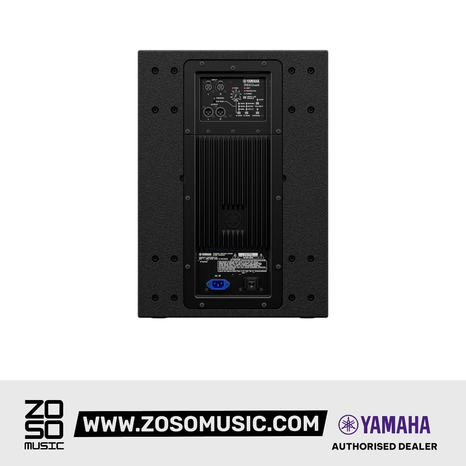 Yamaha DXS12 MKII 12 inch DXR Series Active Subwoofer |  YAMAHA PRO AUDIO |  SUBWOOFER |  Zoso Music