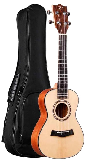 CHARD WD-24THX-YS Spruce Top Concet 24inch Ukulele | Zoso Music Sdn Bhd
