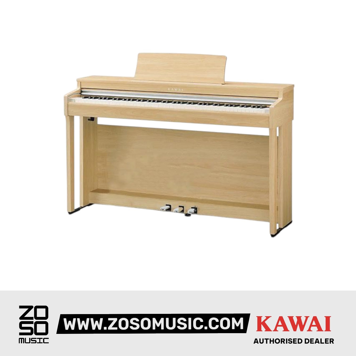 Kawai CN201 Digital Piano - Light Oak |  KAWAI |  PIANO-DIGITAL |  Zoso Music