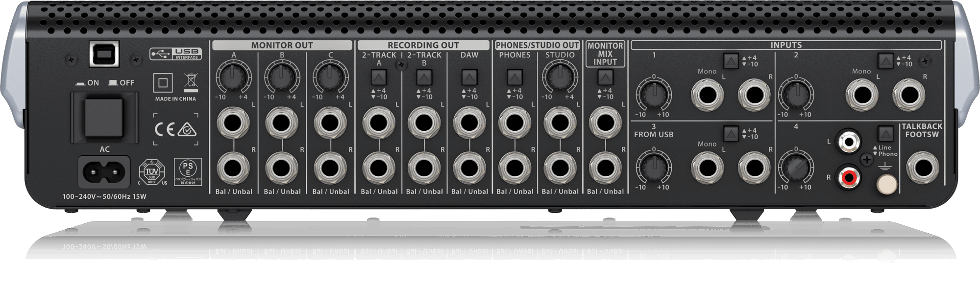 Behringer CONTROL2USB High-end Studio Control with VCA Control and USB Audio Interface | BEHRINGER , Zoso Music