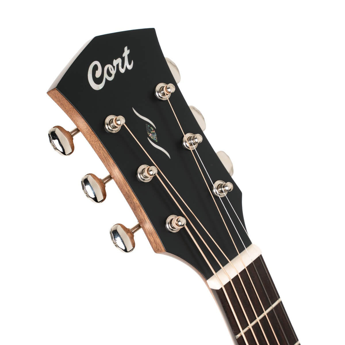 Cort Essence-OC4 BTSG Acoustic-Electric Guitar (Black Top Semi Gloss) |  CORT |  ACOUSTIC GUITAR |  Zoso Music