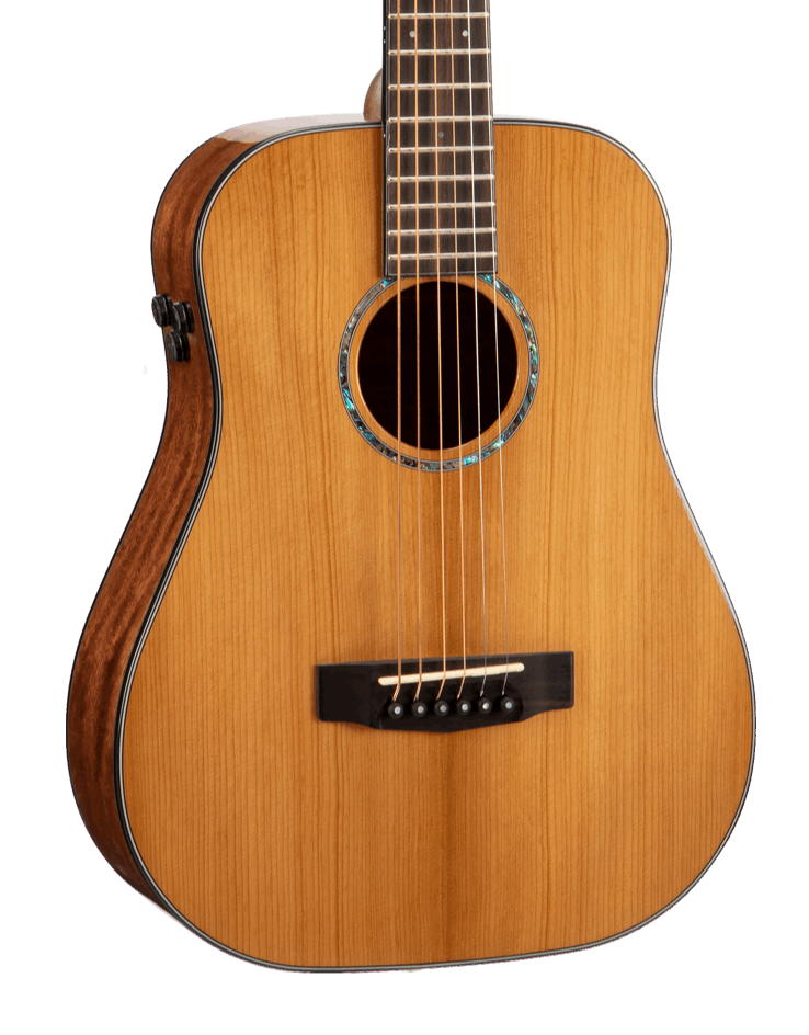 Cort Gold-Mini Acoustic Guitar EQ With Bag Natural | CORT , Zoso Music
