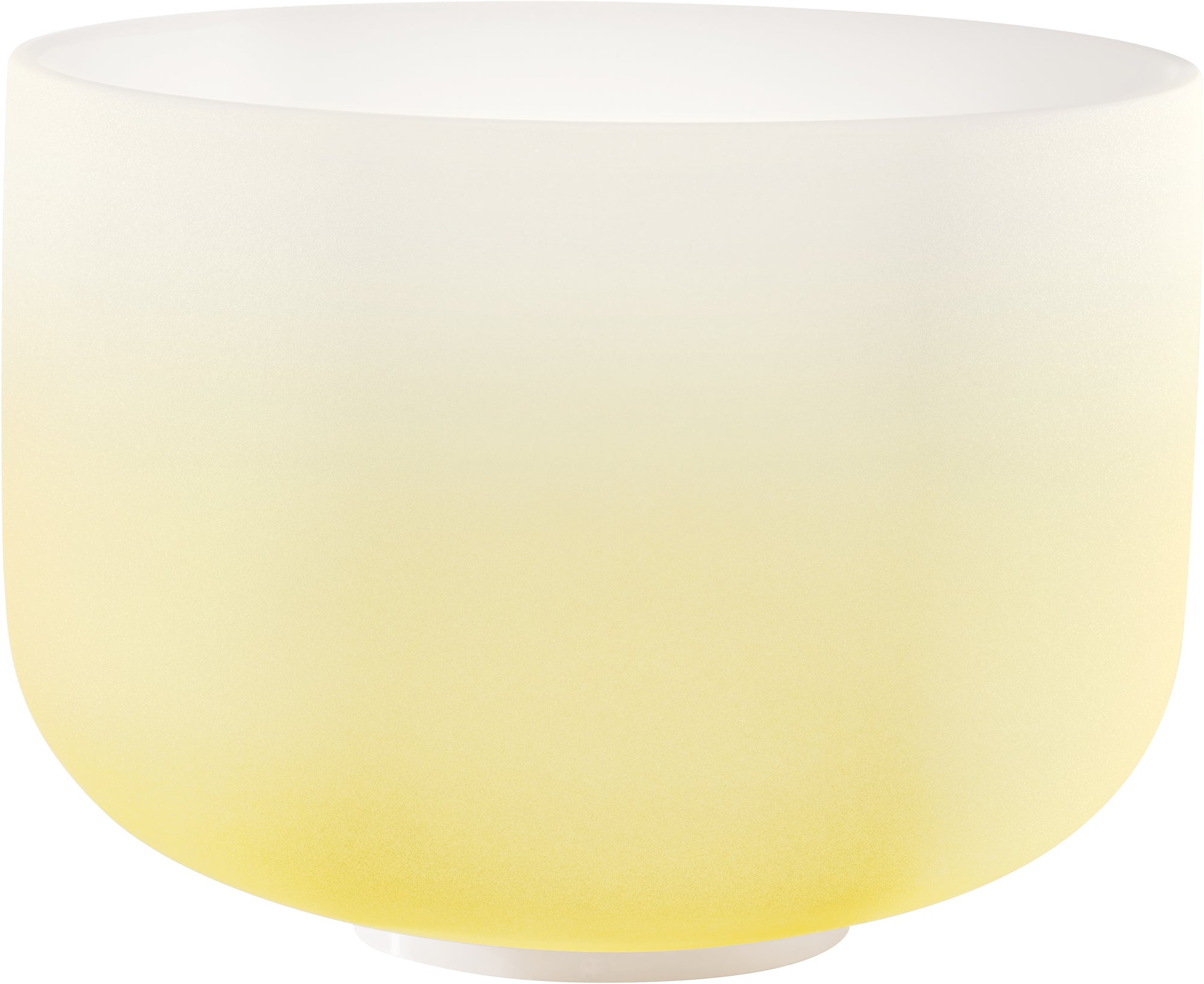Meinl Sonic Energy CSBC12E 12" Crystal Singing Bowl Color-frosted, Note E4, Solarplexus Chakra | Zoso Music Sdn Bhd