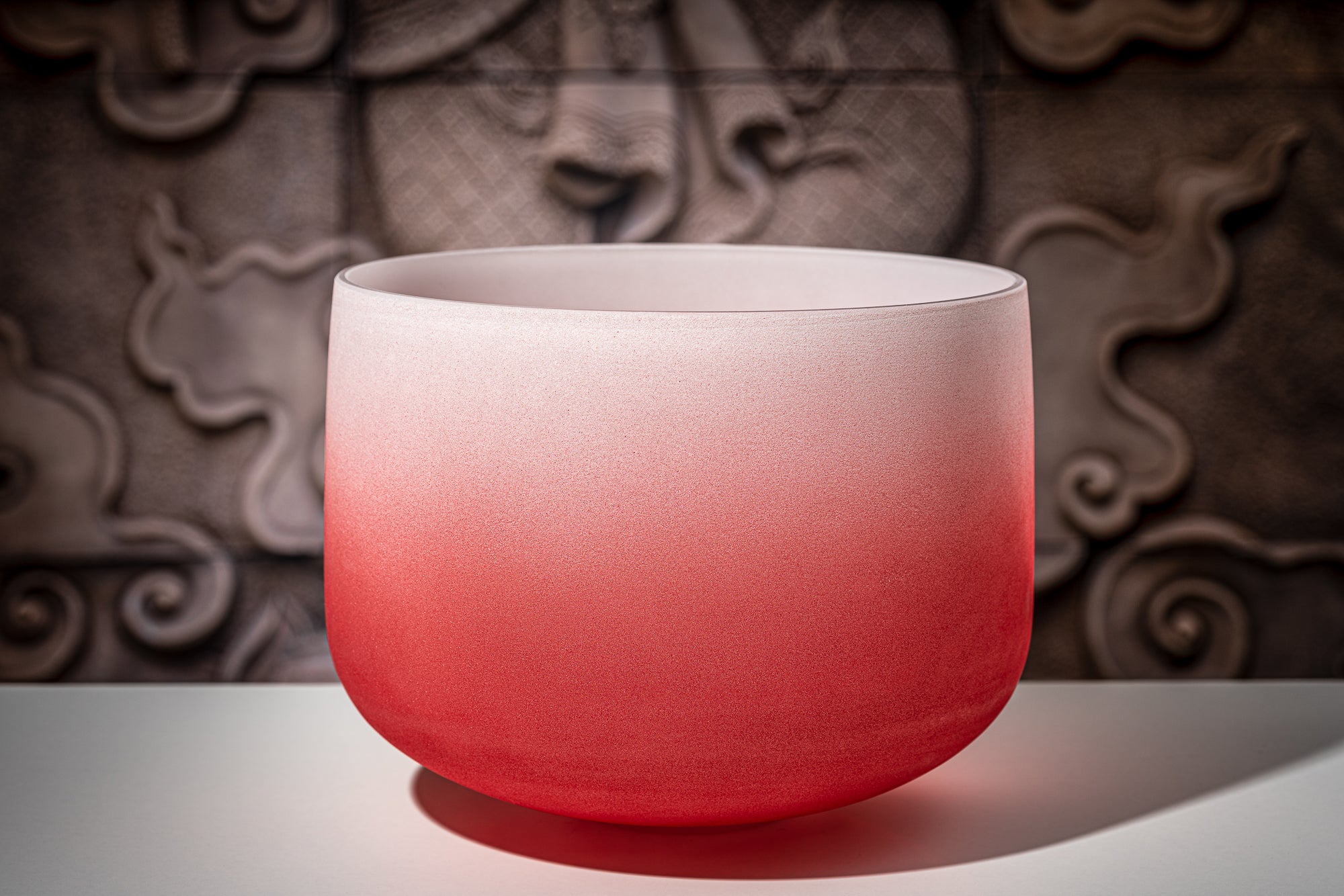 Meinl Sonic Energy CSBC14C 14" Crystal Singing Bowl Color-frosted, Note C4, Root Chakra |  MEINL |  SINGING BOWL |  Zoso Music