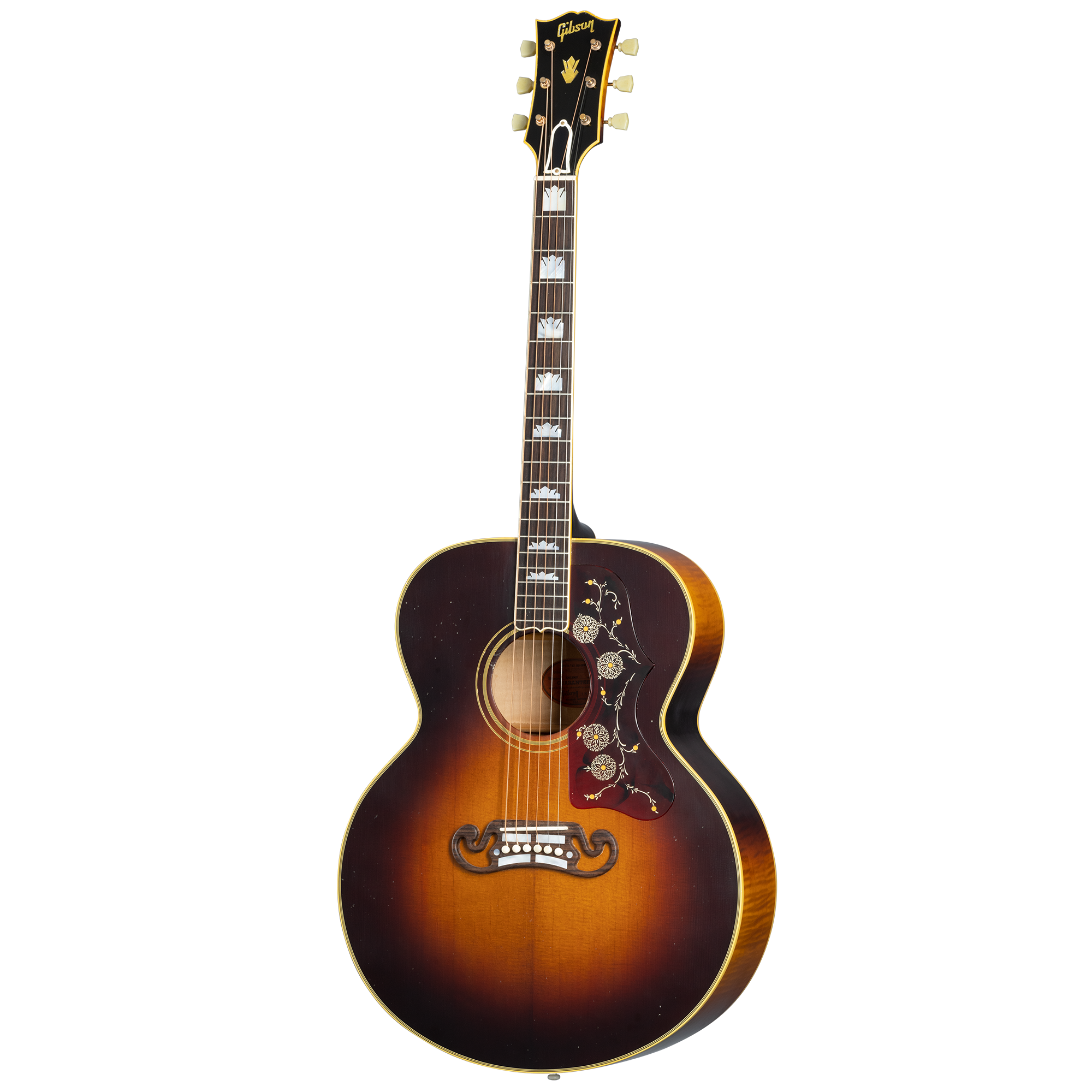Gibson 1957 Sj-200 Murphy Lab Light Aged Acoustic Guitar - Vintage Sunburst (Sj200)