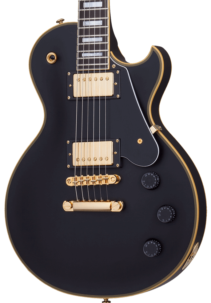 SCHECTER SOLO-II CUSTOM ELECTRIC GUITAR - AGED BLACK SATIN (658) MADE IN KOREA, SCHECTER, ELECTRIC GUITAR, schecter-electric-guitar-soloii-custom-abs, ZOSO MUSIC SDN BHD