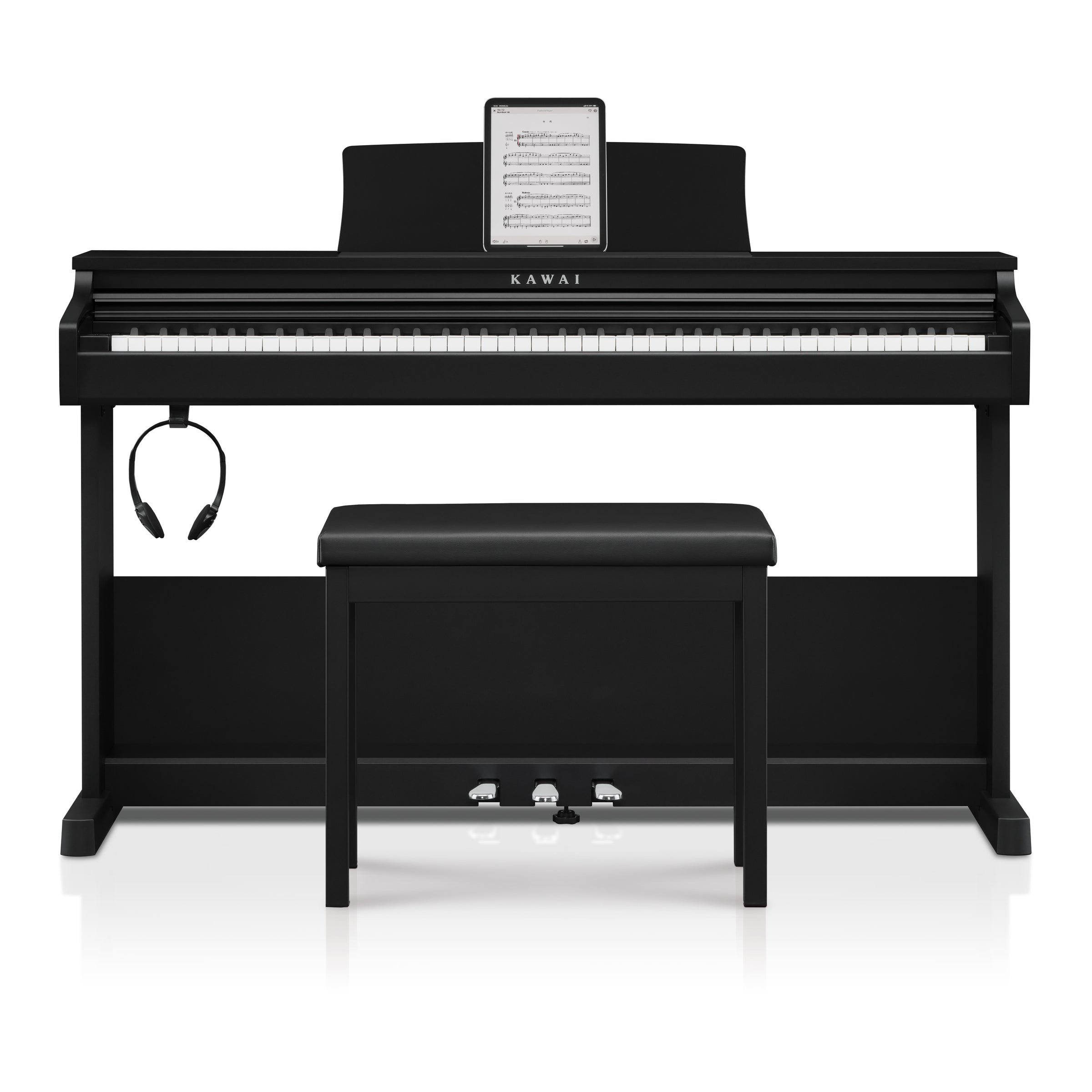Kawai CX102 Upright Piano - Embossed Black  | Zoso Music Sdn Bhd