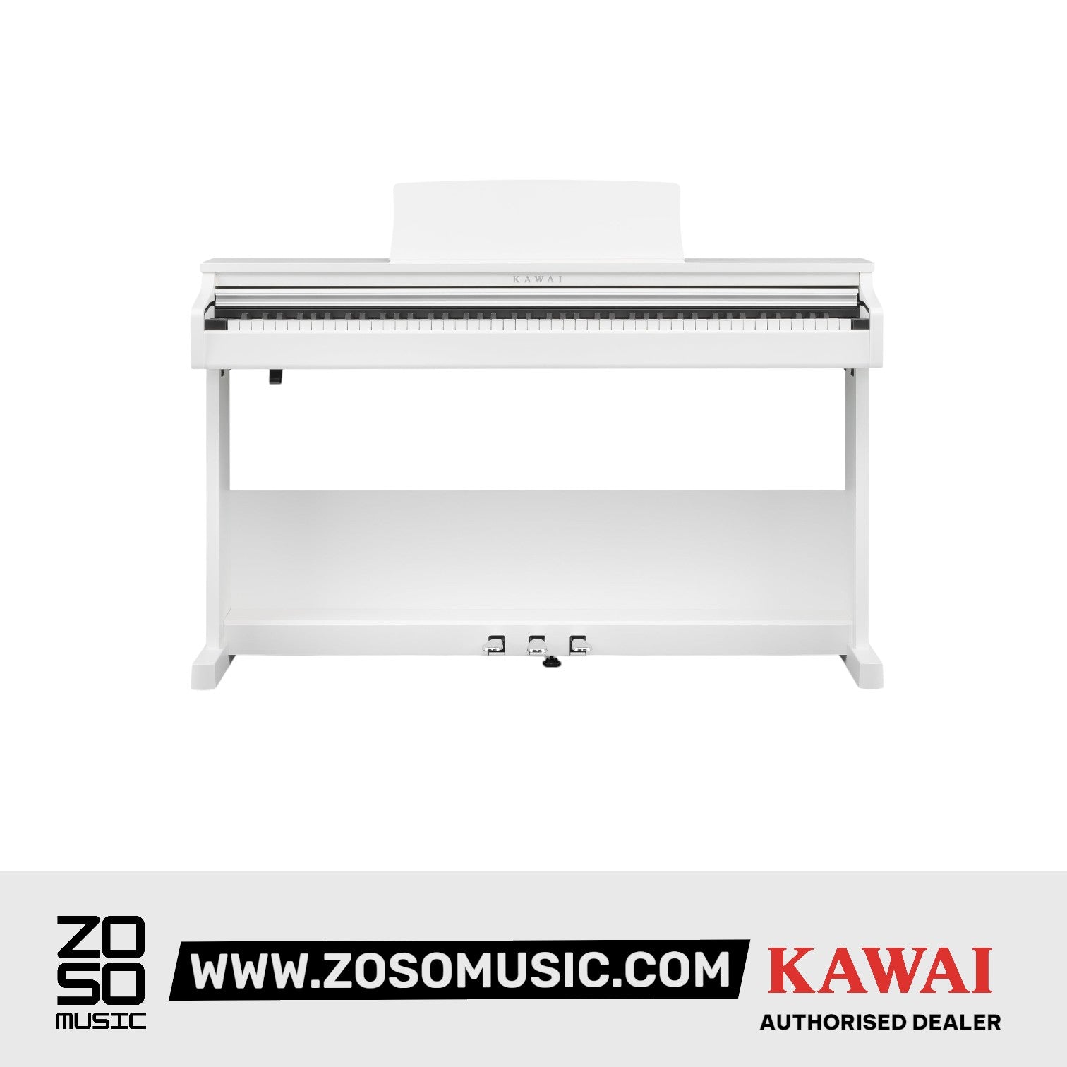 Kawai CX102 Upright Piano - Embossed White |  KAWAI |  PIANO-UPRIGHT |  Zoso Music